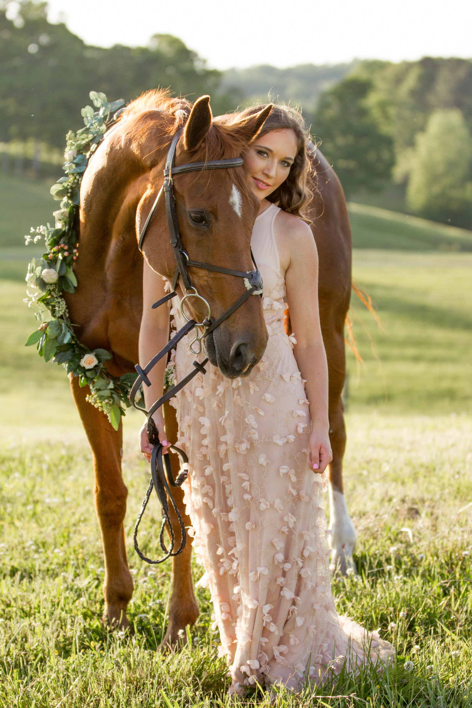 Atlanta, Georgia Equestrian Photography Senior Portraits with horses