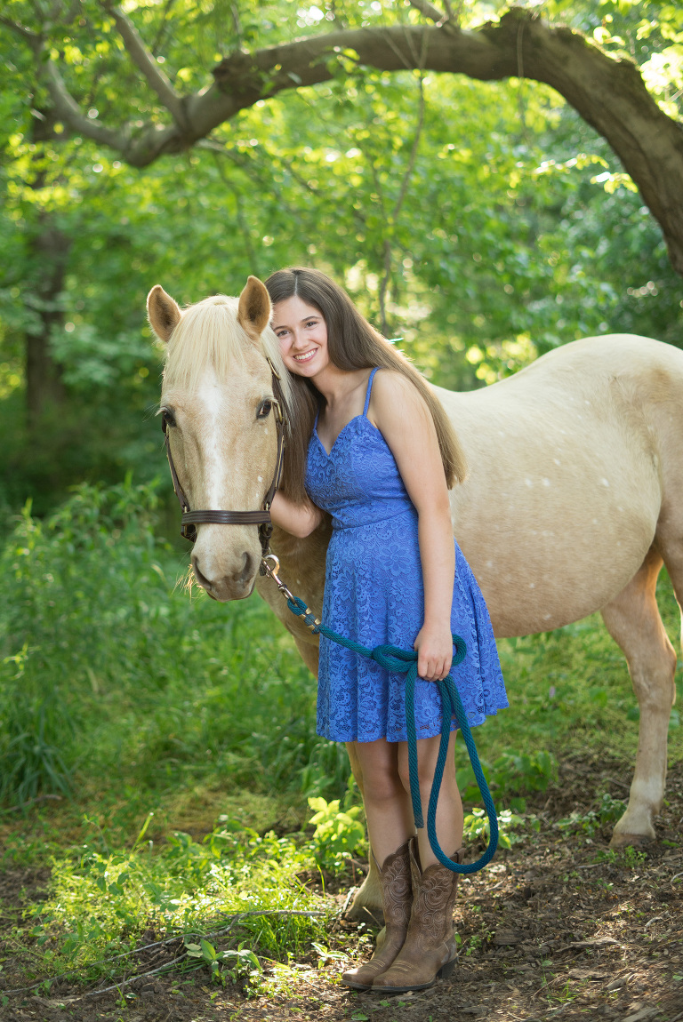 Atlanta, Georgia equestrian senior portrait photographer